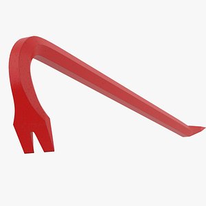 3D model crowbar bar crow
