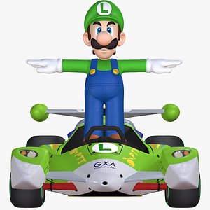 Super Mario Character Circuit Special Luigi Kart Vehicle Collection