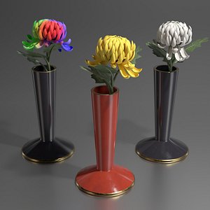 3D RGB chrysanthemum model