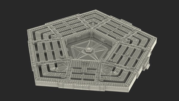 3D model The Pentagon Building - TurboSquid 1736789