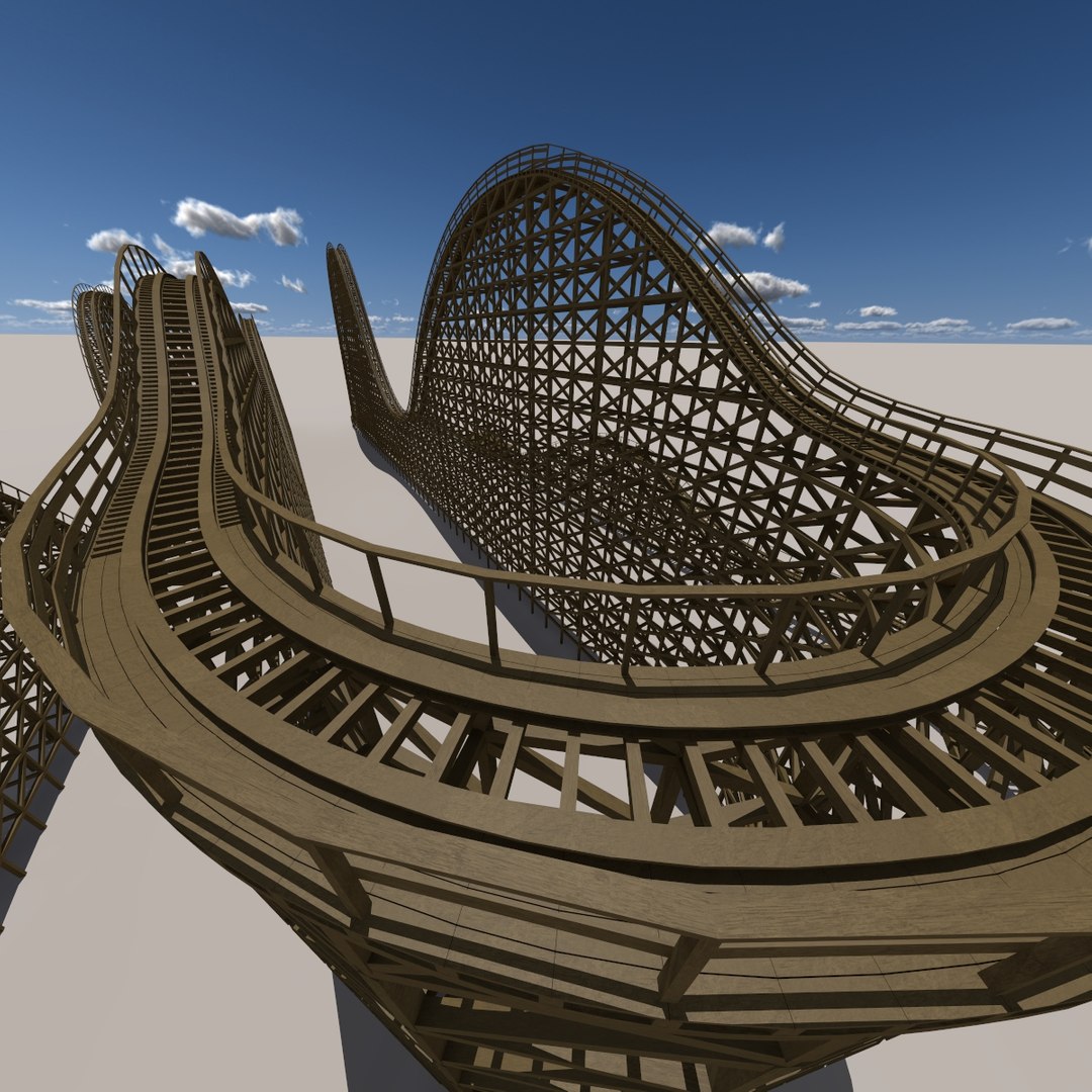 Wood Roller Coaster Lwo