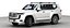 3D Toyota Land Cruiser 300 2022 Opening doors and trunk