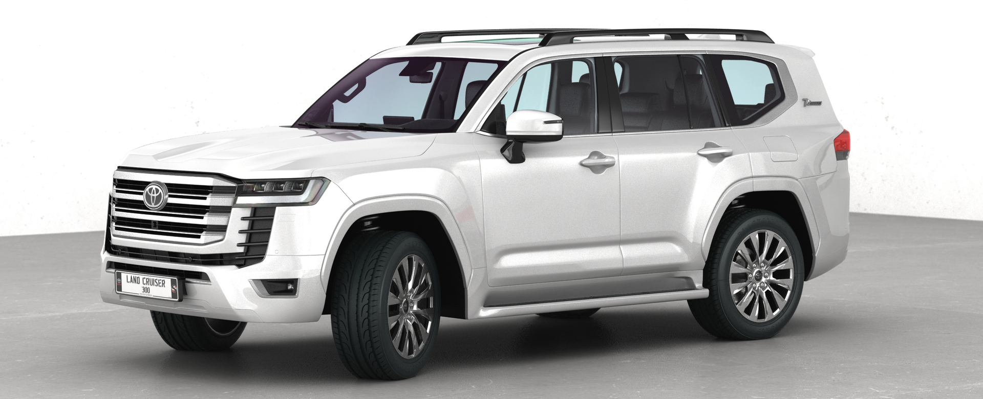 3D Toyota Land Cruiser 300 2022 Opening Doors And Trunk - TurboSquid ...