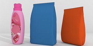 3D model liquid detergent