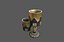 Low Poly Banquet Utensils Bundle