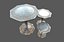 Low Poly Banquet Utensils Bundle