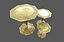 Low Poly Banquet Utensils Bundle