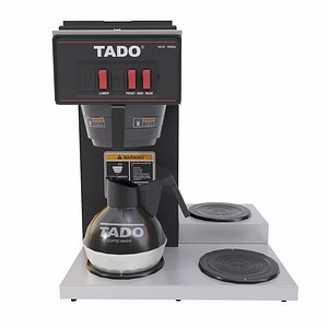 3D Coffee machine lowpoly 3d model