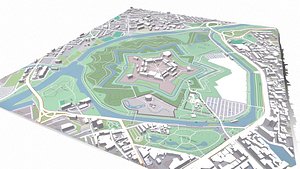 3D The Citadel of Lille France