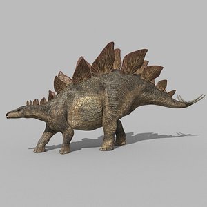 Stegosaur Forever - 8K 3D model
