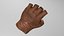 Fingerless Leather Glove