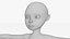 Tibal ガール Rigged キャラクター