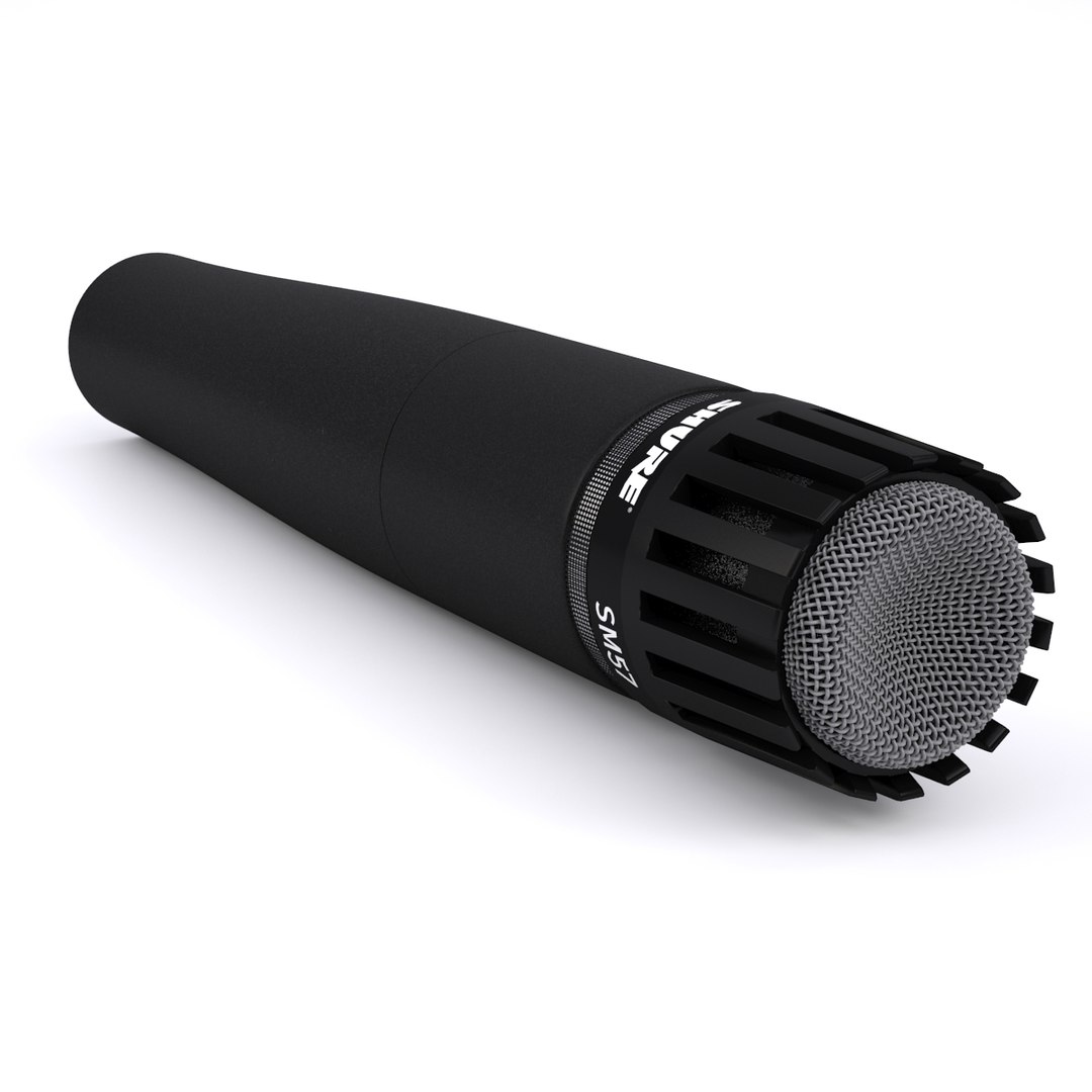 Mic Microphone Shure 3D Model - TurboSquid 1636826