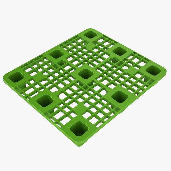 3d model plastic pallet