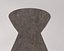 SIDE TABLE---Concrete hourglass