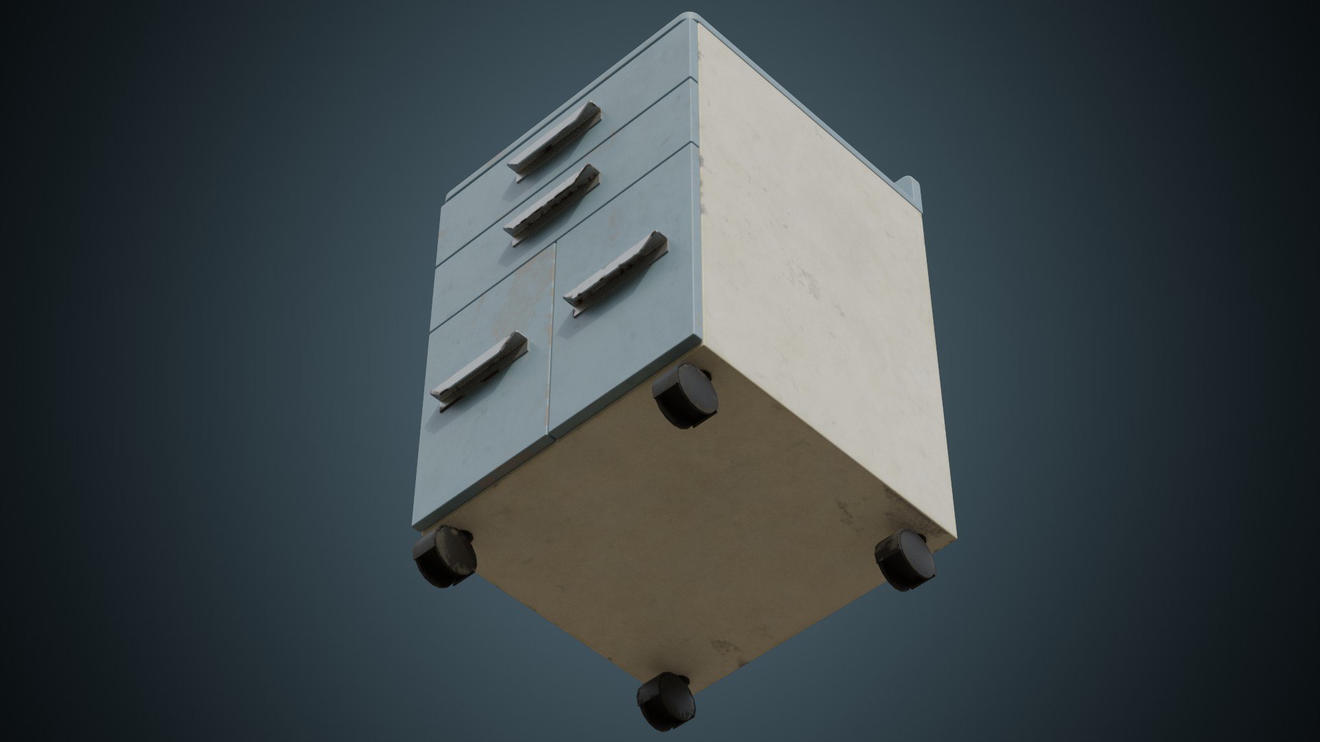 3D Model Medical Drawer 1B - TurboSquid 2140397