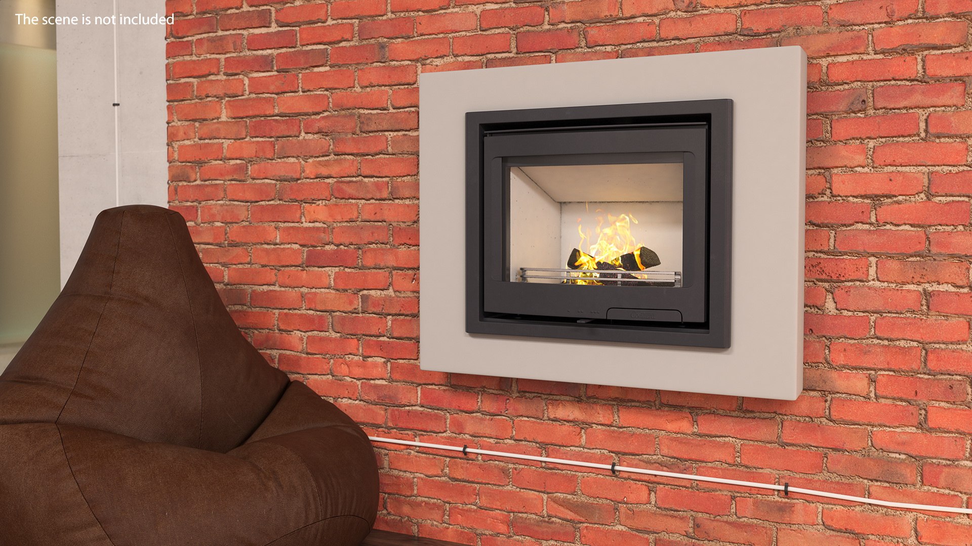 Fireplace Insert Contura i5 3D model preview