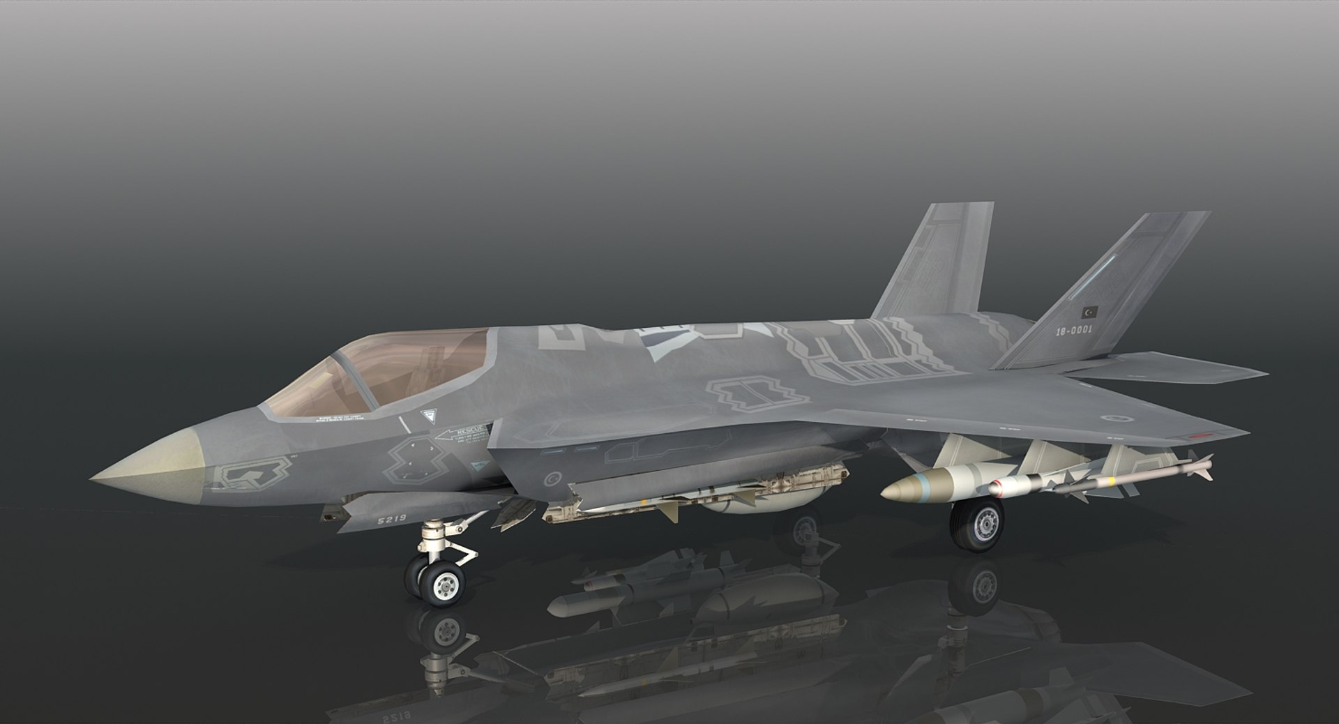 turkish air force f-35a 3D https://p.turbosquid.com/ts-thumb/0F/omYDMw/9PZTUdwZ/f35tr_08/jpg/1558722279/1920x1080/fit_q87/f1cfbb4a8d4254dc7d633967c7a9cf453247ee21/f35tr_08.jpg