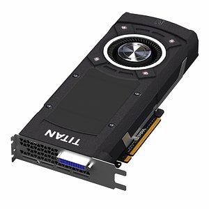3d model video geforce titan