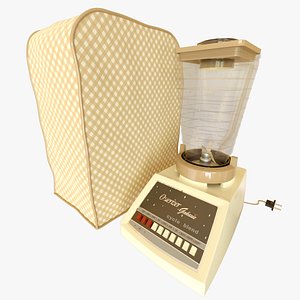 Vintage Osterizer Galaxie Blender Mixer with Cover