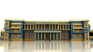 3D indian palace