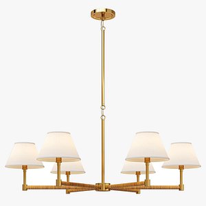 Serena and Lily chandelier Larkspur