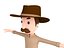 CartoonMan038 Cowboy
