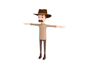 man character 3D model