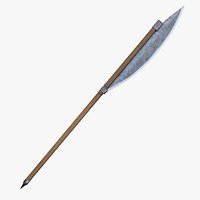 Bardiche Polearm Axe PBR