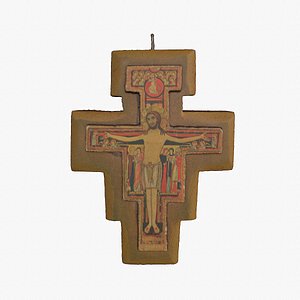 3D model Jesus on the cross high-poly 3D model