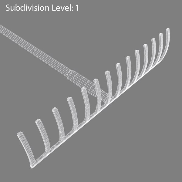 classic rake 3d max
