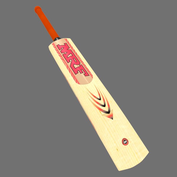 クリケットバット　MRF クリケットバットMRF木製3Dモデル - TurboSquid 842020