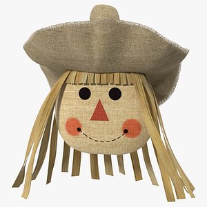 scarecrow head 3D model
