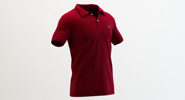 Polo lacoste 3d hot sale