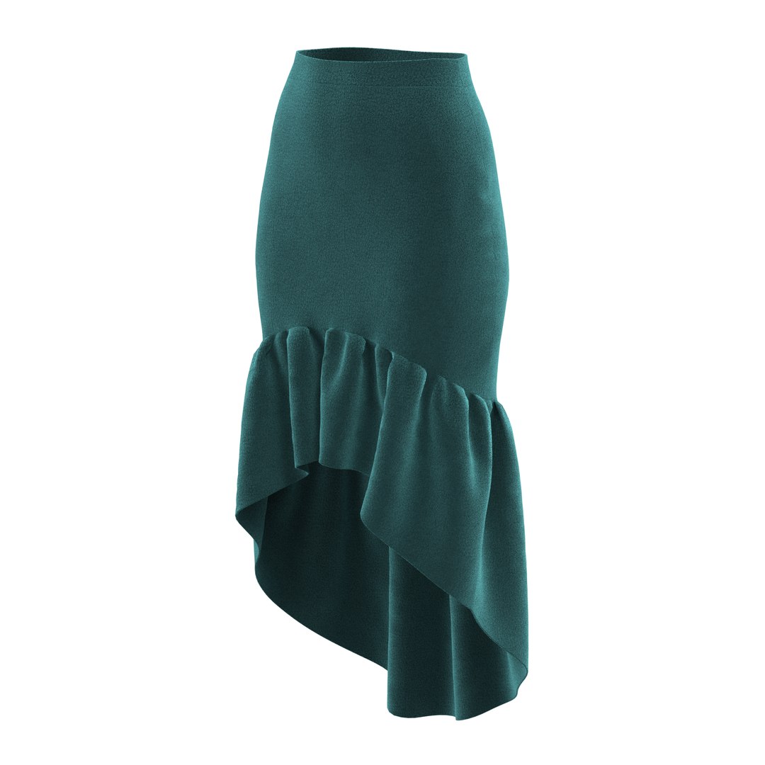 Skirt clothing apparel 3D model - TurboSquid 1667921