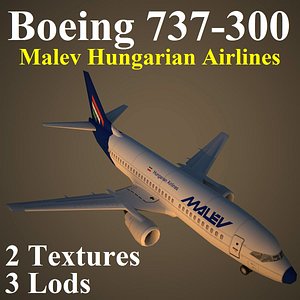 boeing mah 3d model