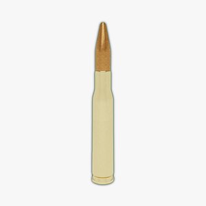 bullet 12mm 3D model