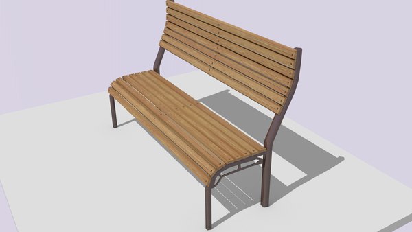 free obj model bench