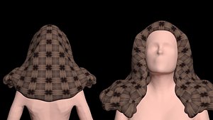 Female hairstyle 3D Model $15 - .unknown .3ds .fbx .obj .stl .max - Free3D