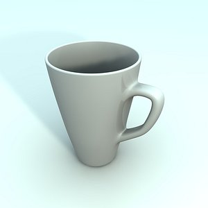 3d model cfee cup