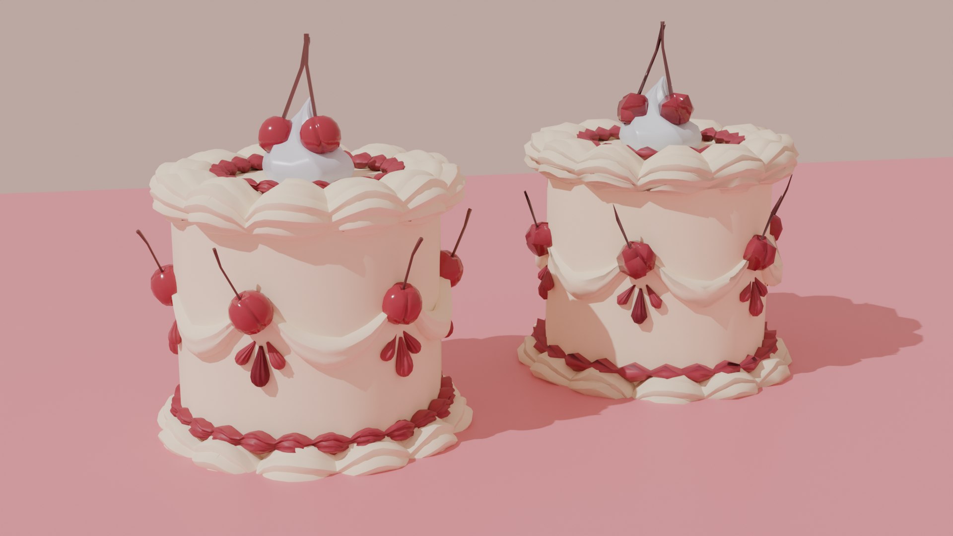 Cherry Cake 3D model https://p.turbosquid.com/ts-thumb/0G/iUqLhE/k5/firstcherriecakerender/png/1747620831/1920x1080/fit_q87/2880f6e7934343fa266f99f63e9e1740d04e8bd2/firstcherriecakerender.jpg