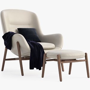 Nora Lounge Chair and Ottoman