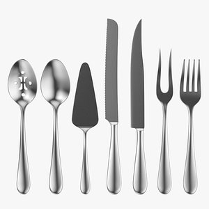 Generic Cutlery Serving Set of 7 Pieces COLLECTION