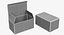 Cardboard Boxes White 02