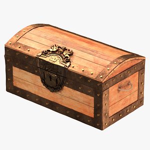 3D Treasure Chest model