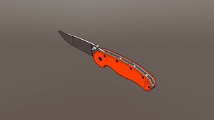 KNIFE ONTARIO RAT II FOLDER 3D