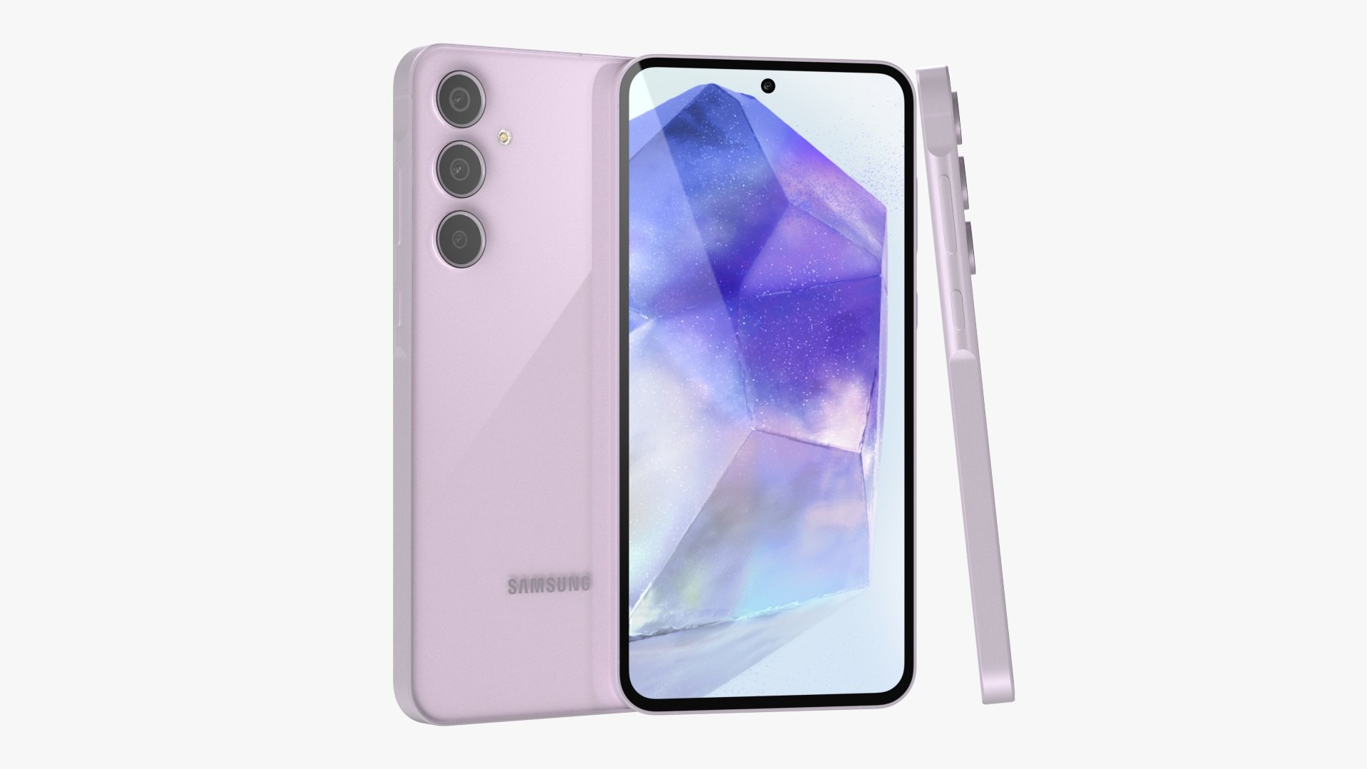 Samsung Galaxy A55 Pink Model - TurboSquid 2189054