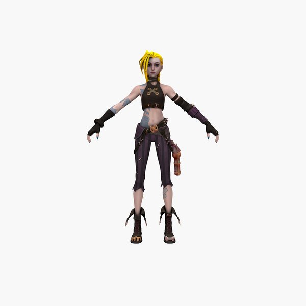 Arcane Jinx Modelo 3D - TurboSquid 2018071