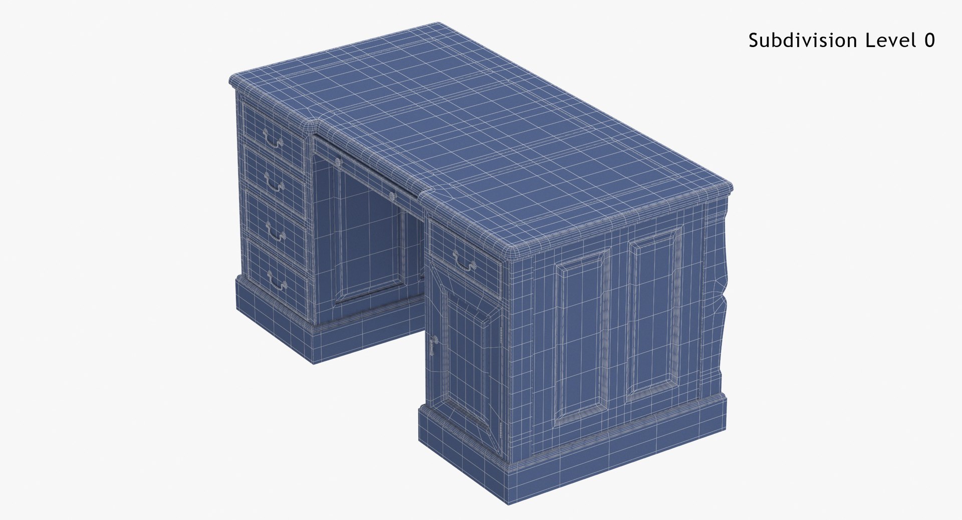 Desks Type 04 3D Model - TurboSquid 2194127