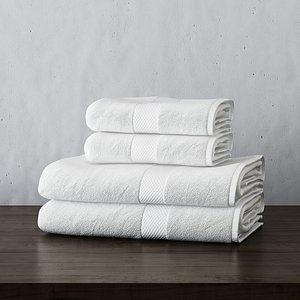 turkish towel collections set 3d max